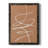 Terracotta Drift II - Matted and Framed Under Acrylic Glass, Large Living Room Wall Art-833930083-833930092-833930102