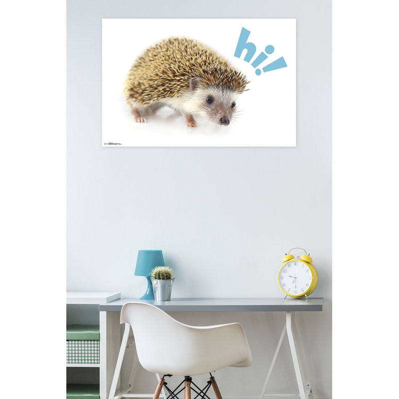 Impression sur papier hedgehog-hi