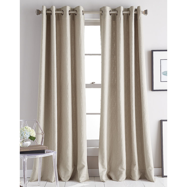 dkny textured curtains