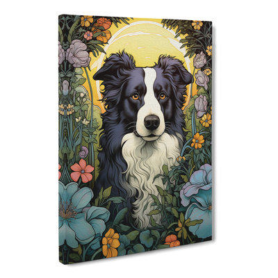Border Collie Nouveau No.2 - Print