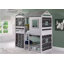 Lit superposé simple en bois massif Diaz par Zoomie Kids-25571225