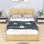 Lit plateforme avec rangement Bloomie