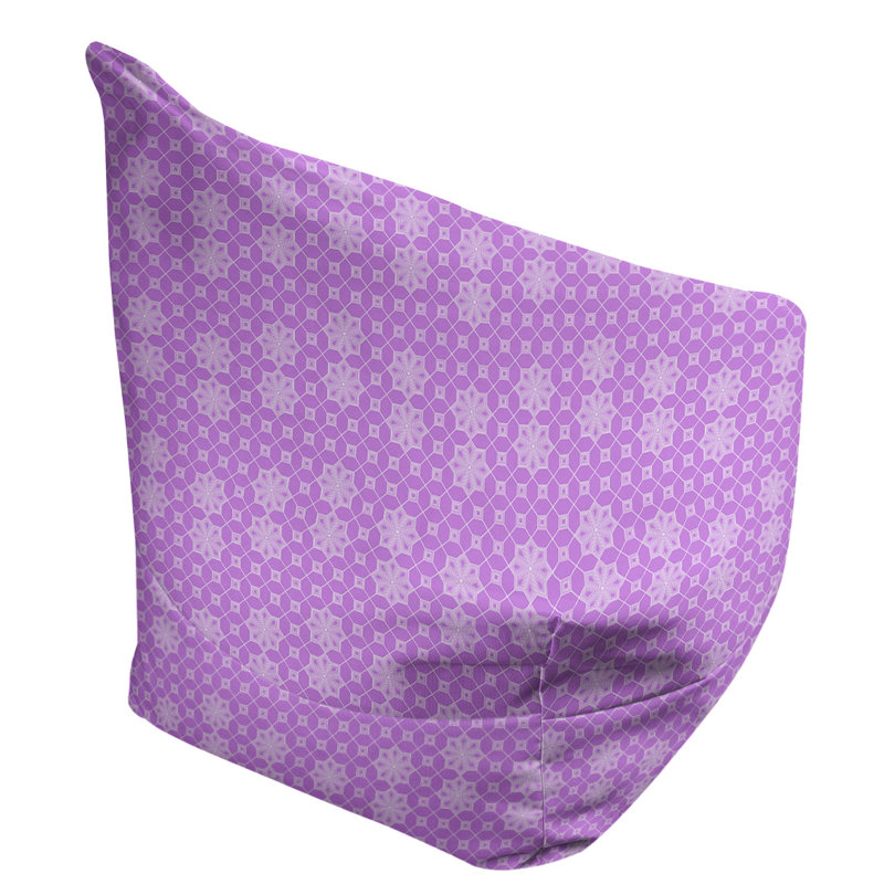 Fauteuil à billes standard & Leffel, H 86 po x l 27 po x P 43 po, Pas de bourre, Mauve
