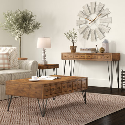 Hannerose 3 - Piece Living Room Table Set