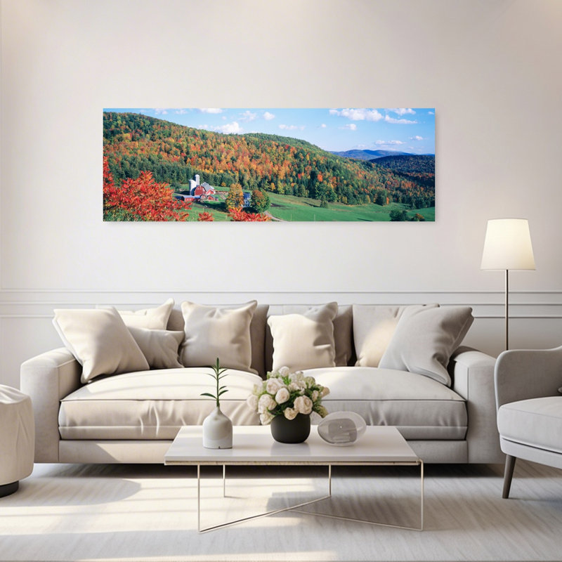 Hillside Acres Farm, Barnet, Vermont, États-Unis, H 20 po x l 60 po