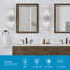 Éclairage pour salle de bain à 2 lumières en fer et nickel H 16,75 po Gilmer Gilmer-1439391047
