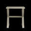 Table d'appoint, table de bout, table de chevet rectangulaire pour la maison-417712945
