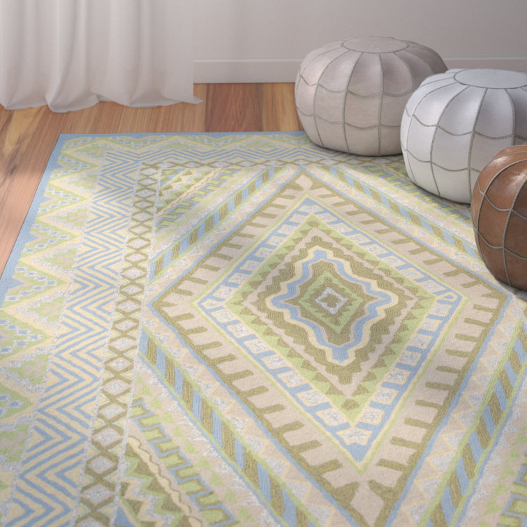 Adera Hand Hooked Performance Southwestern Rug