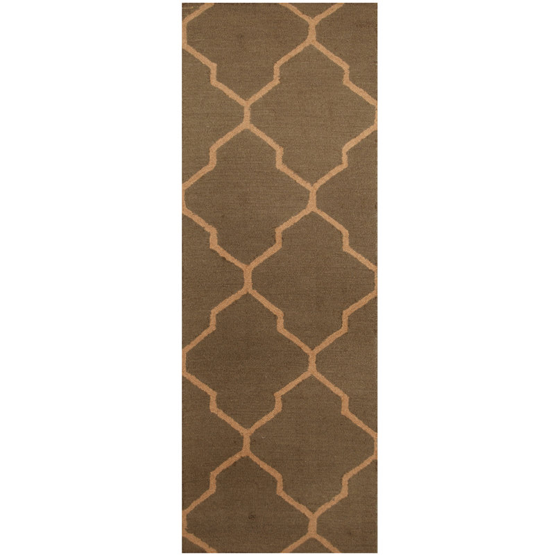 Wool Geometric Indoor Rug
