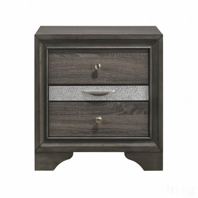 3-Drawer Bedroom Nightstand
