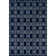 Glam Navy Blue Silver Area Rug