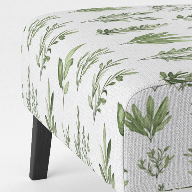Fauteuil de chambre Country Farmhouse, Pantoufle sans accoudoirs