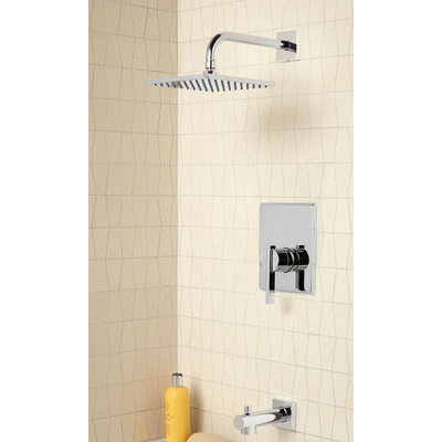 Robinet de baignoire et douche thermostatique avec inverseur Times Square