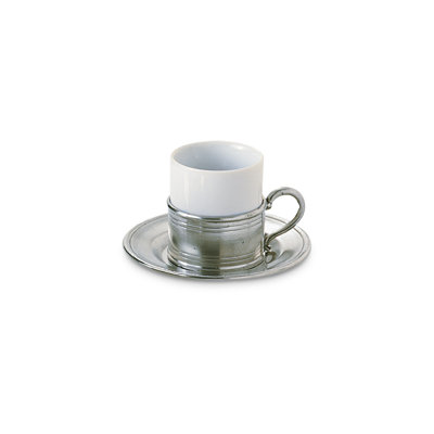 Britannia Espresso Cup with Saucer
