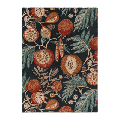 Hand Tufted Floral Area Rug