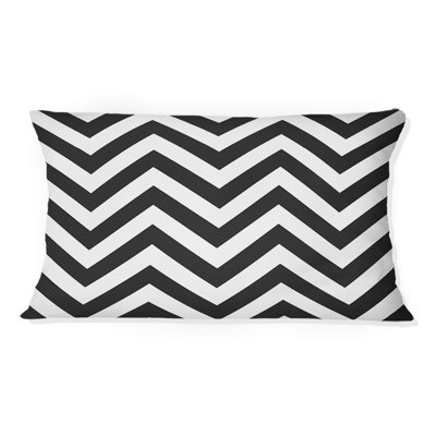 Chevron Flow II - Coussin lombaire à chevrons