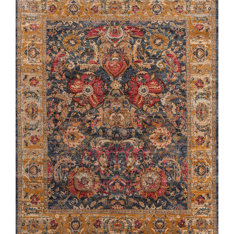 Wool Oriental Area Rug, Rectangle 9' x 12'
