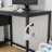 Computer Desk With Power Outlet, USB Ports, And Storage Shelves, Ideal For Home Office And Study-1154335331