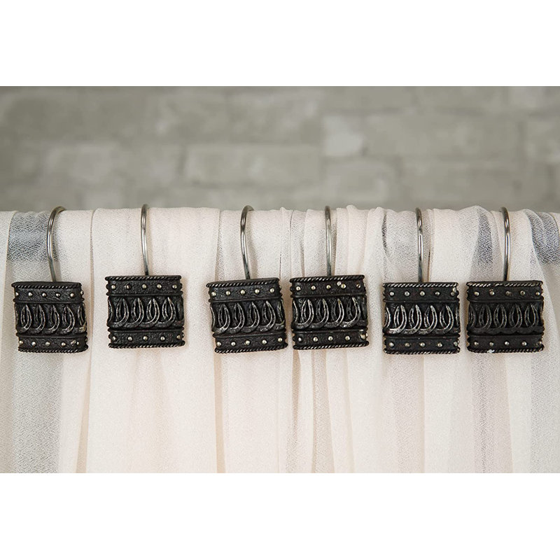 Crochets de rideau de douche Aryam