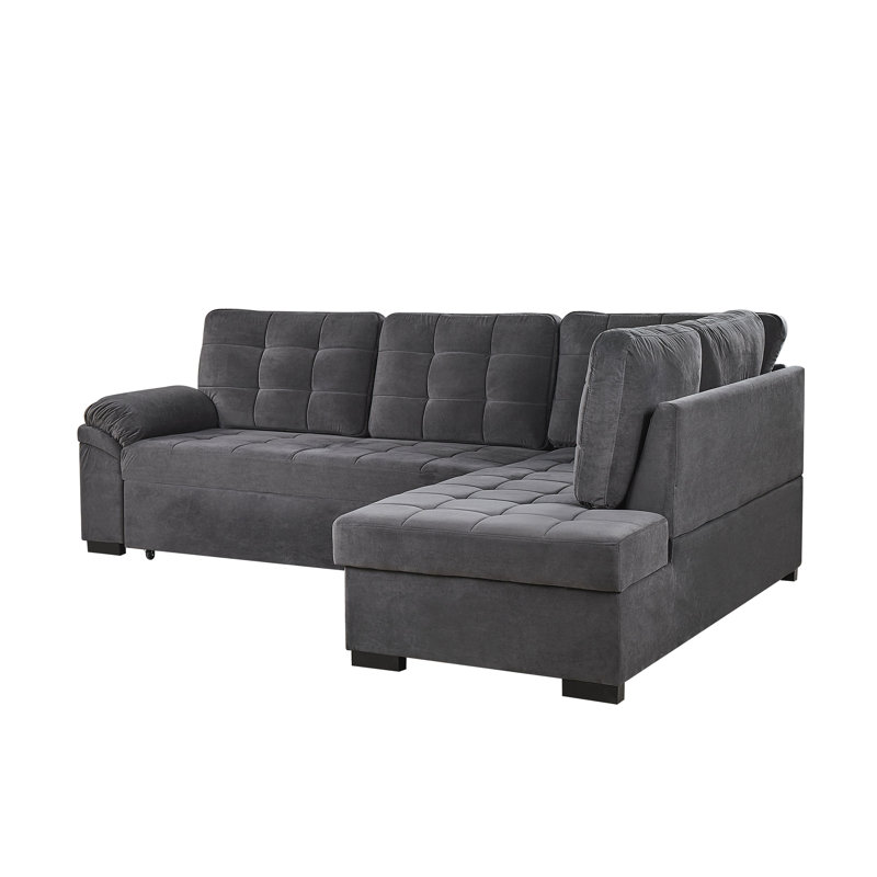Varnamo 4 Seater Velvet Sofa Bed