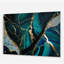«Abstract Geode Green I», art mural abstrait en marbre-388729724