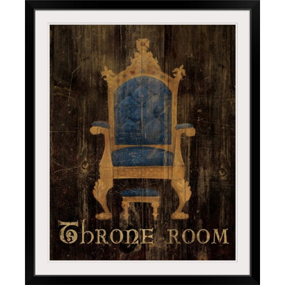 «Regal Throne», reproduction d'art de Yerkes