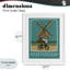 Affiche Amsterdam Windmill, reproduction encadrée sous verre, conception de Hugo Edwins-622400908-622400911