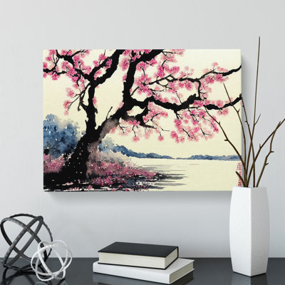 Bedazzled Cherry Blossom Tree - Wrapped Canvas
