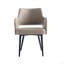 Fauteuil en métal et cuir Vegan-628547887