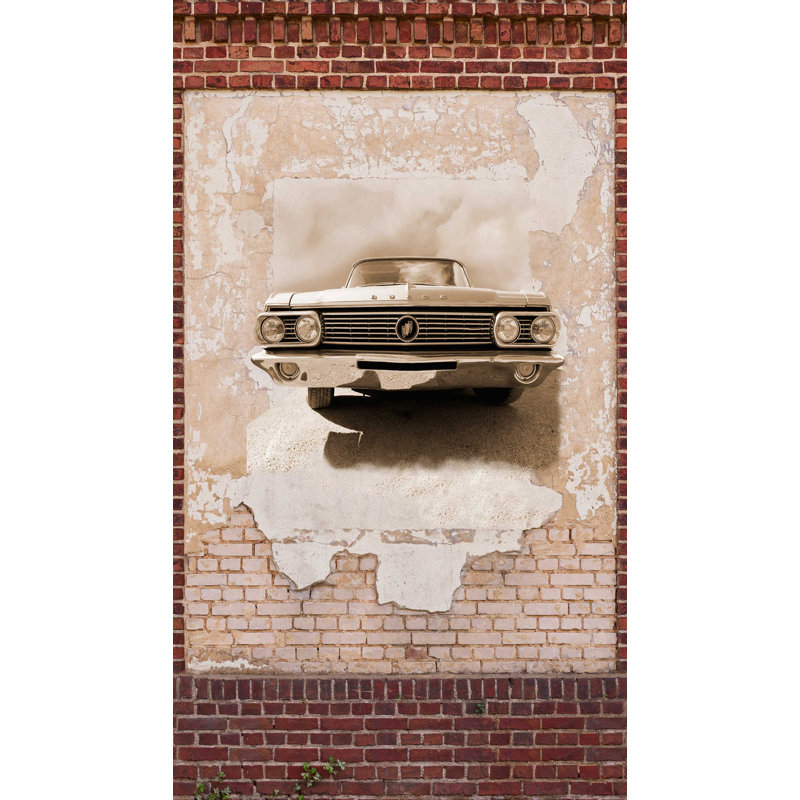 Brick Wall Mural