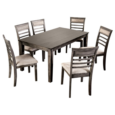 Bodhe 7-Piece Dining Table Set