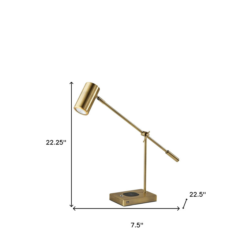 Romania Metal USB Desk Lamp