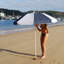Parasol de plage compact: marine-126132284