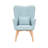 Clarksdale Upholstered Wingback Chair-1171210927