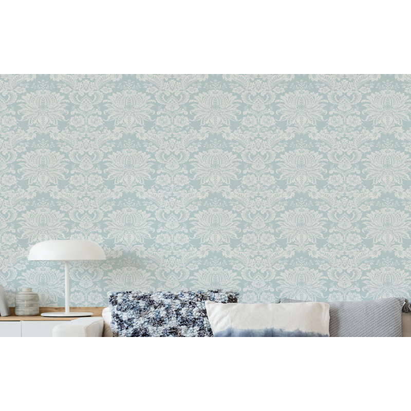 Transform Floral Vinyl Peel & Stick Wallpaper Double Roll, Green