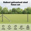 Hexagon Fence Grey Steel-853027556