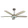 56" Sanasar 5 - Blade LED Smart Standard Ceiling Fan with Remote Control and Light Kit