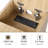 Modern Bohemian Style Narrow End Tables With 3 Drawers-1724558195