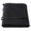 Très grande couverture insonorisante à œillets avec œillets, 96 po x 80 po, couverture insonorisante pour porte, plaque d'insonorisation acoustique pour porte, noir