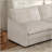 Corduroy Fabric Loveseat Sofa Couch With 1 Footrest For Living Room,2 Seater L-Shaped Sectional With Ottoman, Upholstered Large Size Deep Seat 2-Seat Sofa With 2 Cushions-1134319119