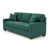 Velours vert sélectionné