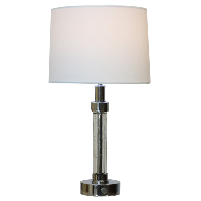 Celeste Rechargeable LED Bubble Glass Table Lamp