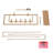 5-Light Rose Gold Kitchen Island Linear Pendant