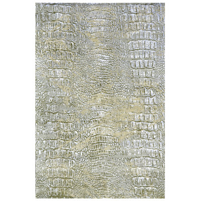 Hand Knotted Animal Print Area Rug