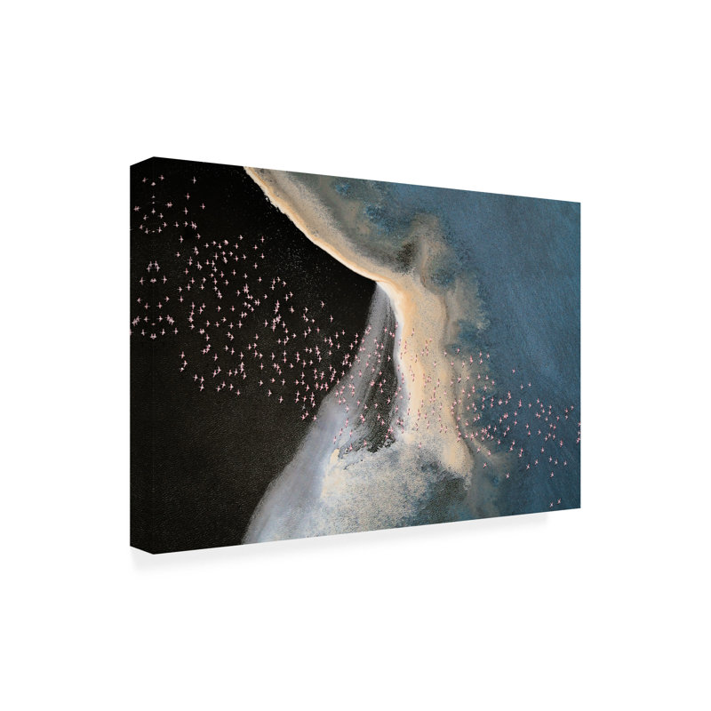 Art sur toile bolivien John Fan Wave Runner IV, H 22 po x l 32 po