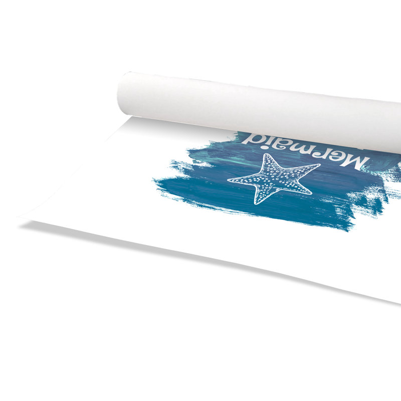 «Rolled Meridian Kisses and Starfish Wish», impression sur papier, H 16 po x l 12 po x P 1 po