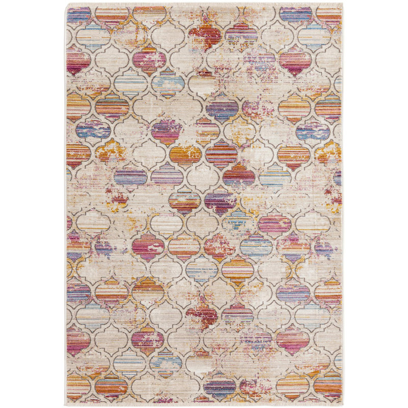 Orianthi Geometric Indoor Rug, Rectangle 4' x 5'10"