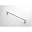 Porte-serviettes 9 pièces en acier inoxydable pour salle de bain - fixation murale en nickel brossé tendance, rouille, facile à installer