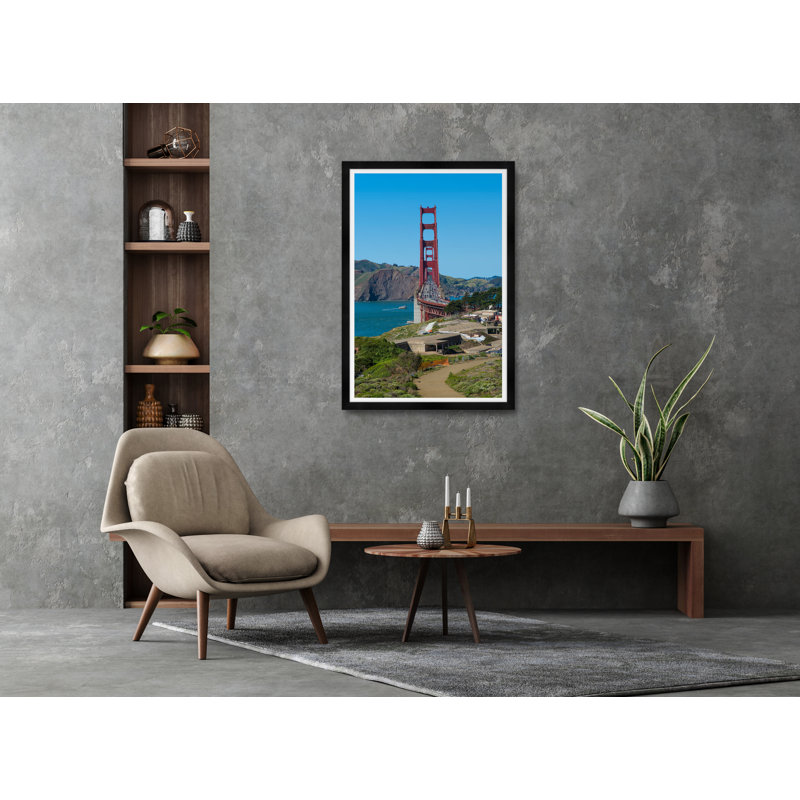Golden Gate Print by Tim Klein