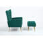 Fauteuil d'appoint avec repose-pieds Wickham Polperro-1856203125